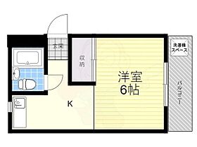 京都府京都市山科区川田欠ノ上（賃貸マンション1K・3階・22.00㎡） その2