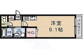 京都府京都市山科区御陵大津畑町（賃貸アパート1R・1階・28.35㎡） その2