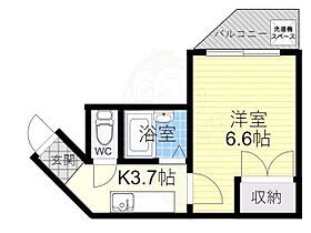 京都府京都市山科区音羽八ノ坪（賃貸マンション1K・2階・18.50㎡） その2