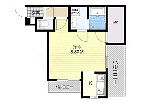 京都府京都市山科区竹鼻西ノ口町（賃貸アパート1K・3階・28.17㎡） その2