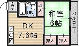 京都府京都市山科区四ノ宮大将軍町（賃貸マンション1DK・3階・26.88㎡） その2