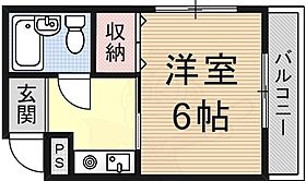 滋賀県大津市一里山２丁目2番7号（賃貸マンション1K・2階・18.25㎡） その2