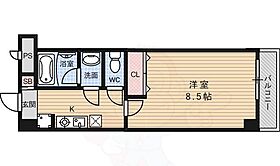 京都府京都市山科区椥辻池尻町（賃貸マンション1K・3階・29.44㎡） その2