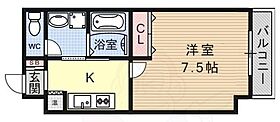 京都府京都市山科区椥辻番所ケ口町（賃貸マンション1K・5階・26.82㎡） その2