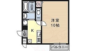 滋賀県大津市中央４丁目（賃貸マンション1K・3階・26.50㎡） その2