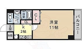 京都府京都市山科区竹鼻堂ノ前町（賃貸マンション1K・3階・33.30㎡） その2