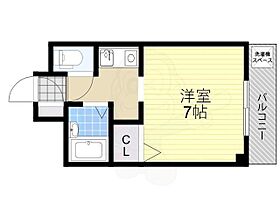 滋賀県大津市月輪１丁目（賃貸マンション1K・6階・20.41㎡） その2