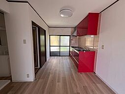 京都地下鉄東西線 御陵駅 徒歩15分の賃貸一戸建て 3階4SDKのリビング/ダイニング