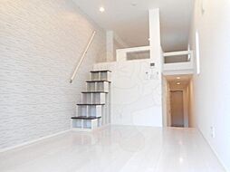 京都地下鉄東西線 石田駅 徒歩5分の賃貸アパート 2階1Kのリビング/ダイニング