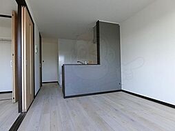 京阪京津線 四宮駅 徒歩2分の賃貸アパート 2階1LDKのリビング/ダイニング