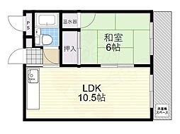 京都地下鉄東西線 東野駅 徒歩3分 6階/-