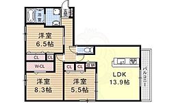 JR湖西線 唐崎駅 徒歩10分 1階/-