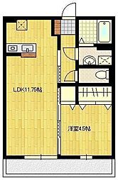ニューリバーサイド夢咲 B 1階/-