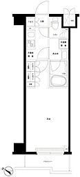 ルーブル川崎上平間弐番館 1Kの間取図画像