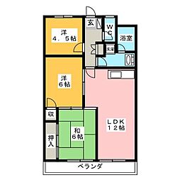 間取図画像 3LDK
