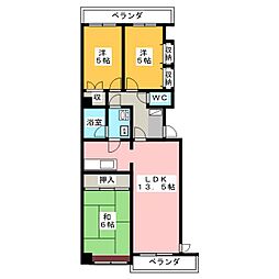 エミネンスみたけ台 3LDKの間取図画像
