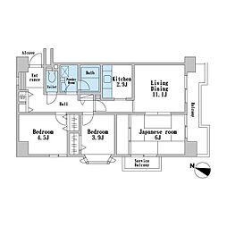 ザハウス1381 3LDKの間取図画像