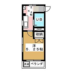 間取図画像 1K