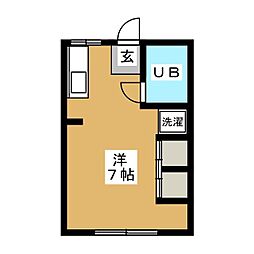 間取図画像 ワンルーム
