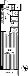 アリスドライブ 1Kの間取図画像