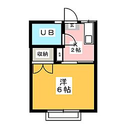 間取図画像 1K