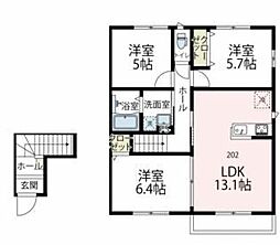 間取図画像 3LDK
