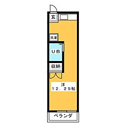 間取図画像 ワンルーム