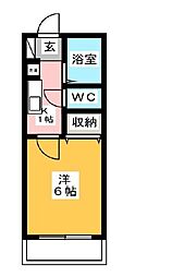 間取図画像 1K