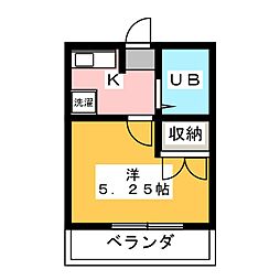 間取図画像 1K