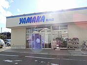 スーパー「ヤマカ松林店まで590m」