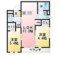 Lila Chigasaki2階13.9万円