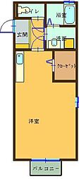 エミネンス ワンルームの間取図画像