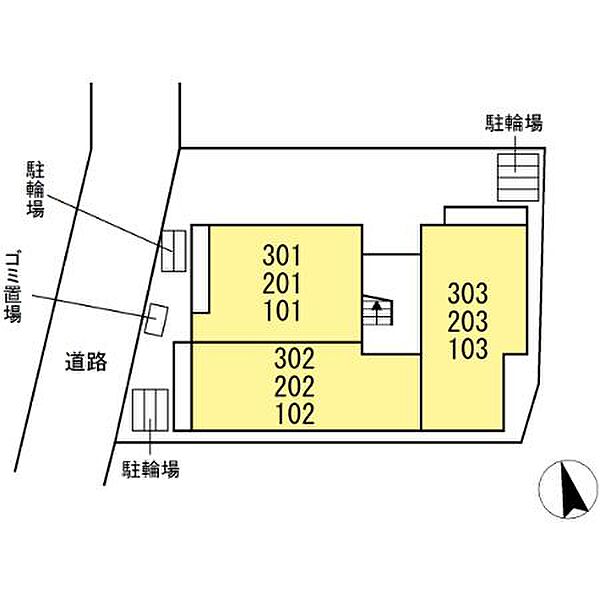 東京都立川市羽衣町1丁目(賃貸アパート1LDK・1階・35.70㎡)の写真 その3