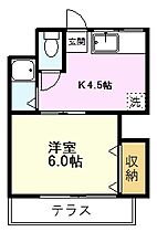 東京都国分寺市東元町1丁目（賃貸アパート1K・1階・17.00㎡） その2