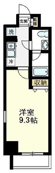 東京都国立市富士見台2丁目(賃貸マンション1K・2階・27.60㎡)の写真 その2