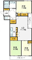 東京都国分寺市東恋ヶ窪4丁目（賃貸マンション3LDK・3階・72.10㎡） その2