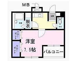 東京都府中市栄町3丁目（賃貸マンション1K・1階・24.65㎡） その2