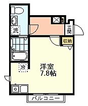 アプローズA 101 ｜ 東京都国分寺市内藤2丁目16-16（賃貸アパート1K・1階・22.50㎡） その2