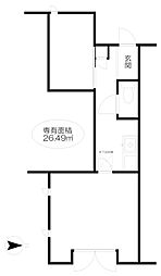 カナロアの間取図画像