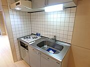 2口ガスコンロのシステムキッチン