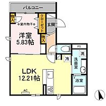 RENOM 203 ｜ 東京都府中市分梅町５丁目7-91（賃貸アパート1LDK・2階・42.91㎡） その2