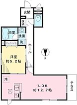 メイプルステージ府中 103 ｜ 東京都府中市八幡町２丁目4-23（賃貸マンション1LDK・1階・47.20㎡） その2