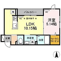 Dスクエア万願寺 202 ｜ 東京都日野市万願寺４丁目24-3（賃貸アパート1LDK・2階・35.89㎡） その2