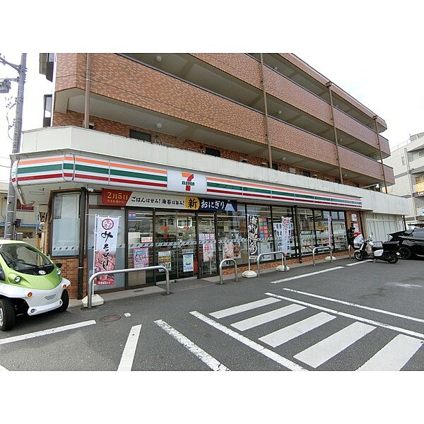 画像17:セブンイレブン 日野三沢店（441m）