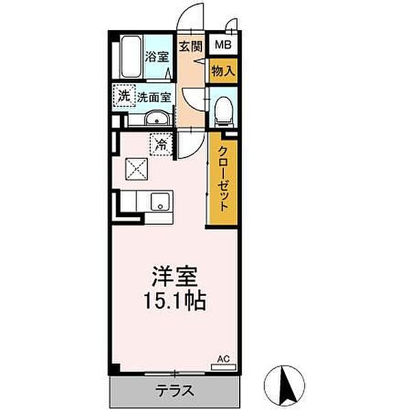 サンヴィレッジ中河原 101｜東京都府中市住吉町１丁目(賃貸マンション1R・1階・39.88㎡)の写真 その2