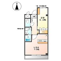 アレグリア201 201 ｜ 東京都日野市万願寺１丁目5-5（賃貸マンション1LDK・2階・39.33㎡） その2