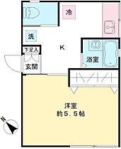 フォレスト 202 ｜ 東京都日野市程久保１丁目20-10（賃貸アパート1K・2階・19.82㎡） その2