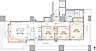 間取り：専有面積約85.90m2の北東向き住戸・3方角部屋・3LDKの間取りです。トランクルーム専用使用権付きのため毎日をすっきりとお過ごしいただけます。