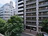 その他：周辺にはマンションやオフィスビルが建ち並び、都心ならではの街並みを身近に感じられる眺望です。足元には街路樹の緑も見え、景色に彩りを添えています。