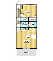 アルビレオ 102 ｜ 愛知県蒲郡市拾石町晩野1-2（賃貸アパート1LDK・1階・45.54㎡） その2